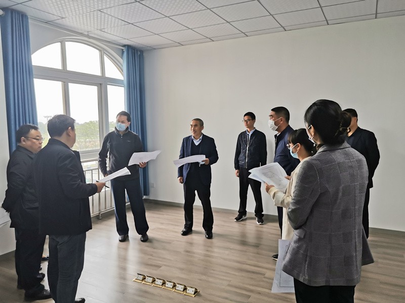 市应急管理局领导莅临路通公司指导高淳区安全生产培训考试中心分考点建设工作