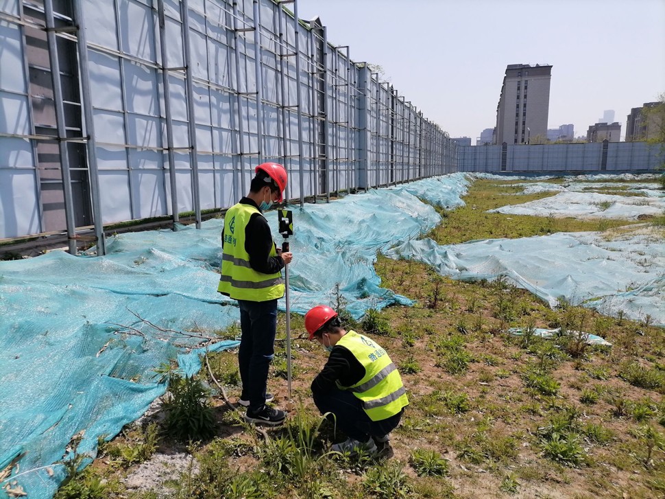 区外拓展生根发芽 路通检测公司顺利开展建邺区测绘业务
